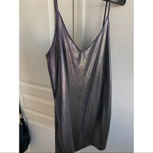 Metallic dress